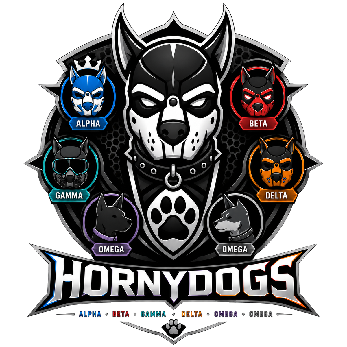 Hornydogs Rudel Logo